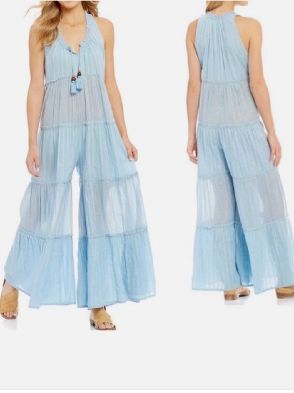 Free People Beach Bum Jumpsuit size XS - Picture 2 of 9